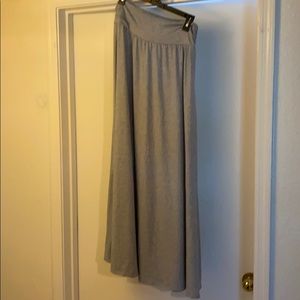 Style & Co Skirt Long NWOT Grey